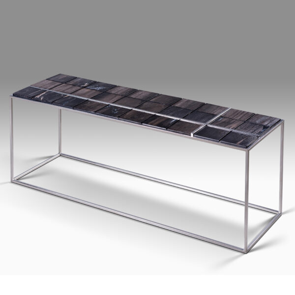 petrified wood coffee table