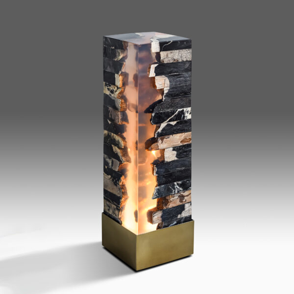 Petrified Wood Ravine Lamp Best Furniture